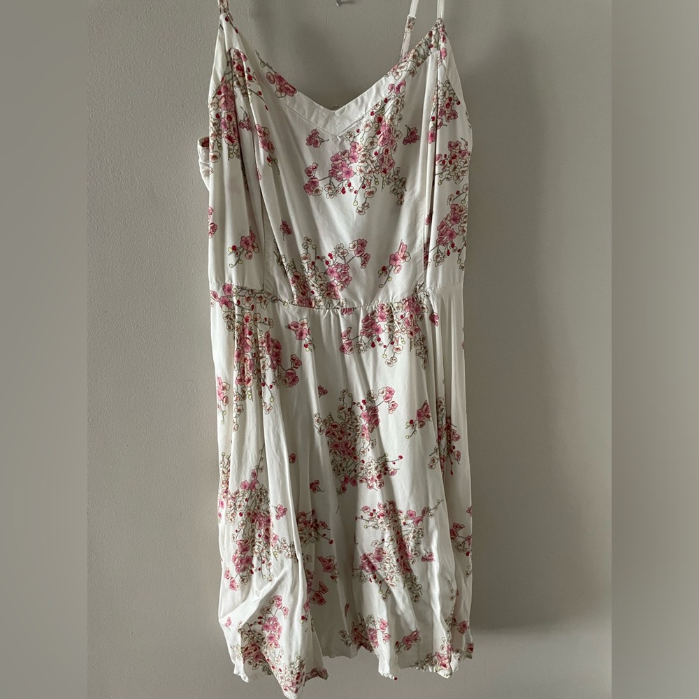 Old Navy floral fit and flare dress